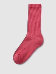Sokken met structuurmotief van Colorful Standard Fuchsia - 9