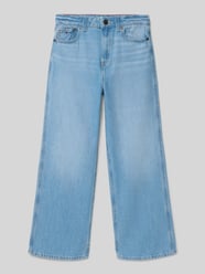 Wide Leg Jeans aus reiner Baumwolle von Tommy Hilfiger Teens - 21
