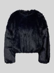 Jack van imitatiebont met ronde hals, model 'KILLCHURN' van Drykorn - 3