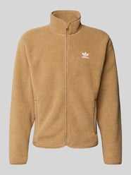 Regular fit sweatjack met logostitching, model 'Essentials' van adidas Originals - 4