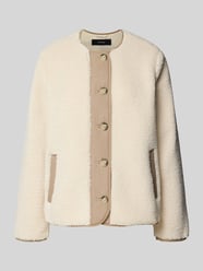 Regular Fit Webpelzjacke mit Knopfleiste Modell 'FRANCESCA' von VERO MODA - 11