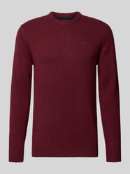 Pullover aus Woll-Seide-Mix mit Rundhalsausschnitt Modell 'TISBURY' von Barbour Bordeaux - 2