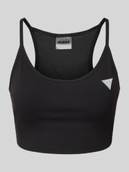 Bustier mit Label-Badge Modell 'CROCUS' von GUESS Activewear - 13