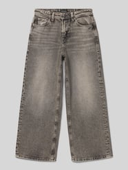 Wide Fit Jeans mit Logo-Patch Modell 'Dave' von JACK & JONES - 30