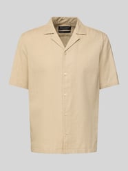 Regular Fit Freizeithemd aus reiner Baumwolle von Marc O'Polo Beige - 5