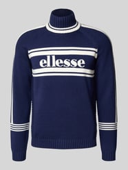 Gebreide pullover met opstaande kraag, model 'PELLINI' van Ellesse - 6