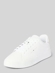 Sneakersy niskie ze skóry naturalnej od Tommy Hilfiger - 11