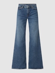 Relaxed Fit High Rise Jeans aus recycelter Baumwolle Modell 'Jane' von KINGS OF INDIGO Blau - 37