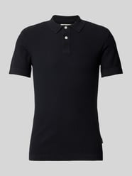 Super Skinny Fit Poloshirt mit Strukturmuster Modell 'AIDEN' von Blend - 28