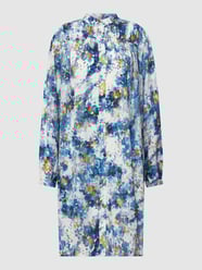 Blusenkleid mit Allover-Muster von Marc O'Polo Blau - 10
