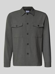 Overhemdjack met knoopsluiting van Lindbergh - 43