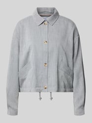 Cropped Blouson mit Eingrifftaschen von Jake*s Collection - 15