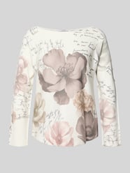 Pullover van viscosemix, model 'Ya44sminaa' van ZABAIONE - 12