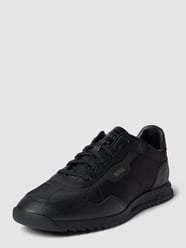 Sneakers met labelprint, model 'Zayn' van BOSS Zwart - 2