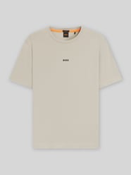 T-shirt o kroju regular fit z mieszanki bawełny model 'TCHUP' od BOSS Orange - 15