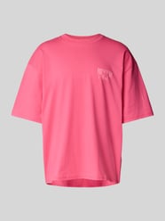 Oversized T-Shirt mit Label-Print von REVIEW - 17