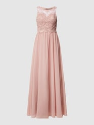 Abendkleid in Maxilänge mit Strasssteinbesatz von Laona Rosa - 45
