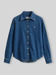 Relaxed Fit Jeansbluse aus reiner Baumwolle von GANT - 4