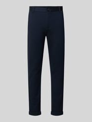 Slim fit stoffen broek met omgeslagen broekspijpen van Lindbergh - 30