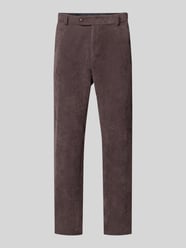 Regular fit corduroy broek met Franse steekzakken van Carl Gross - 19
