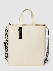 Tote Bag aus Leder Modell 'PAPER BAG M' von LIEBESKIND BERLIN Weiß - 25