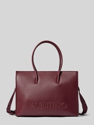 Shopper mit Logo-Prägung Modell 'BIANKA RE' von Valentino Bags Bordeaux - 13