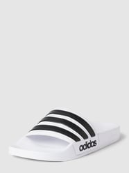 Slides mit Label-Detail Modell 'ADILETTE' von ADIDAS SPORTSWEAR Weiß - 7