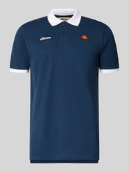 Regular Fit Poloshirt mit Label-Stitchings von ellesse - 36