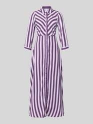 Hemdblusenkleid aus Leinen Modell 'SAVANNA' von YAS - 17