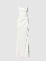 Brautkleid mit Raffungen von Luxuar Beige - 34