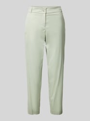 Chinosy o skróconym kroju tapered fit od Christian Berg Woman - 28