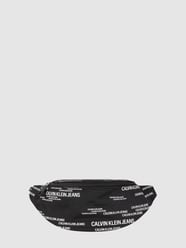 Bauchtasche mit Logo-Muster  von Calvin Klein Jeans Grau / Schwarz - 5