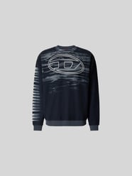 Sweatshirt mit gerippten Abschlüssen von Diesel - 17