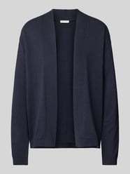 Regular Fit Cardigan aus Baumwoll-Mix mit Schalkragen von Tom Tailor Blau - 29