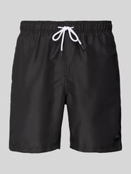 Regular Fit Badehose mit Label-Patch Modell 'Mike' von Shiwi - 12