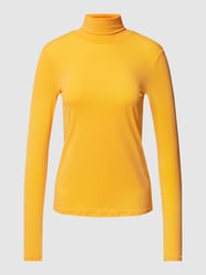 Shirt met lange mouwen en col van Marc Cain Oranje - 24