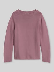 Regular fit pullover van puur katoen van Marc O'Polo Fuchsia - 26