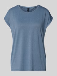 T-shirt o kroju relaxed fit z mieszanka wiskozy Model 'LAVA' od VERO MODA - 5