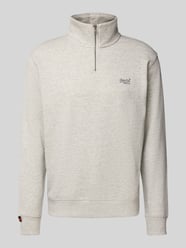 Bluza z kołnierzem zapinanym i wyhaftowanym logo od Superdry - 29