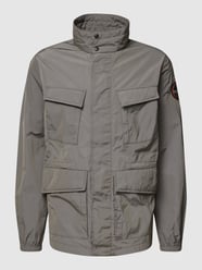 Jacke mit Label-Patch Modell 'INTI' von Napapijri Grau - 25