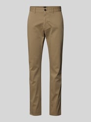 Slim Fit Chino mit französischen Eingrifftaschen - jg_30-32 von BOSS Orange Beige - 24