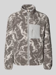 Regular fit jack van teddybont met all-over motief, model 'JAIMY' van Only & Sons - 26