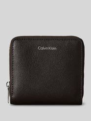 Portfel z napisem z logo od CK Calvin Klein - 42