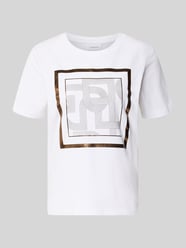 T-shirt met motiefprint van COMMA - 36