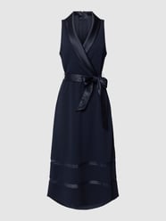 Cocktailjurk met tailleriem van Adrianna Papell Blauw / turquoise - 39
