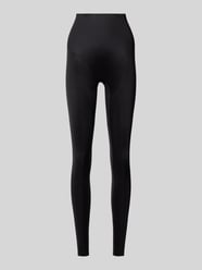 Leggings mit Teilungsnähten Modell 'BAMBOO' von MAGIC Bodyfashion Schwarz - 6