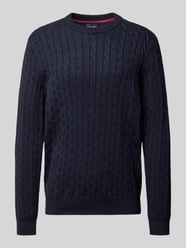 Strickpullover mit gerippten Abschlüssen von Christian Berg Men - 44
