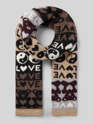 Sjaal met franjes model 'PCALISA' van PIECES Beige - 8