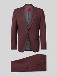 Slim Fit Anzug aus Woll-Mix Modell 'ARTI-HESTEN' von HUGO Bordeaux - 25