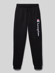 Sweatpants mit Logo-Stitching von CHAMPION Schwarz - 7